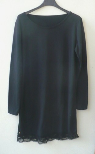 Blusa maglia nera con - maglia,