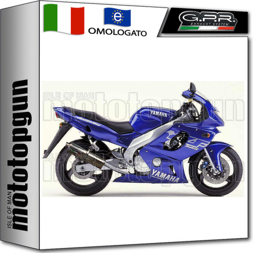 Gpr scarico hom trioval yamaha - scarico,