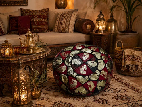 Pouf arabo vintage - ,,