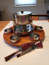 Set Fonduta Stelton Lazy Susan