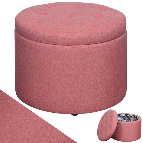 Pouf contenitore poggiapiedi - pouf,