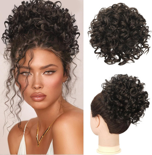 Chignon finto per capelli coda - per,