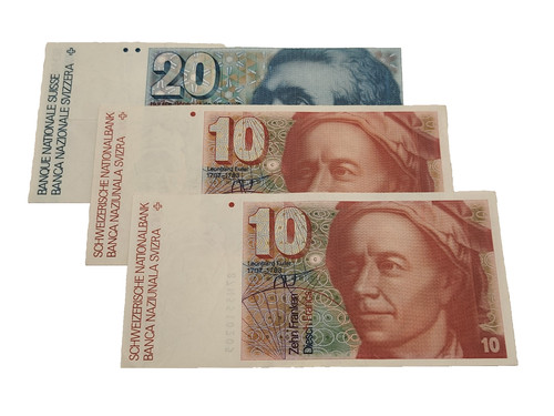Banconote svizzere serie - svizzere,