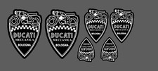 6 stickers shield Ducati