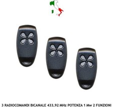 3 RADIOCOMANDI 2 CANALI