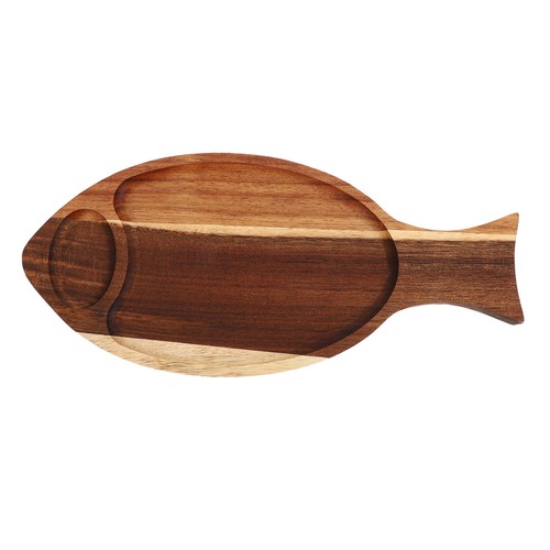 Vassoio per pesce legno - per,