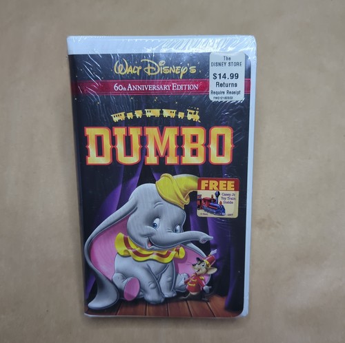 Dumbo vhs 1941 60th - dumbo, (vhs,