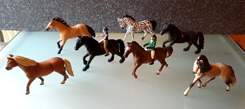 Schleich lotto cavalli - schleich, vari