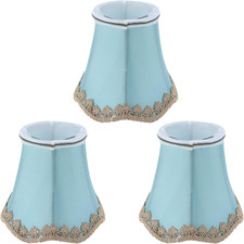 3 Paralumi in Tessuto Di