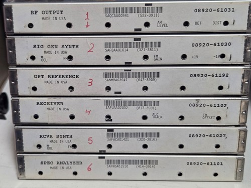 8920a set schede - di, test