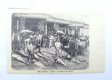 vecchia foto antica SARDEGNA SASSARI STINTINO TONNARA SALINE PESCATORE TONNO