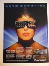 Autoradio PIONEER KEX-M700 1987 pubblicità stampa d'epoca