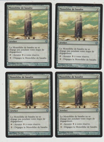 Lot cartes monolithe de - lot,