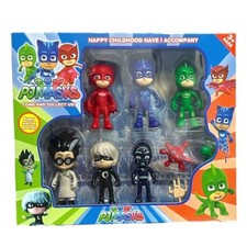9 Pezzi Pj Masks Action Figure