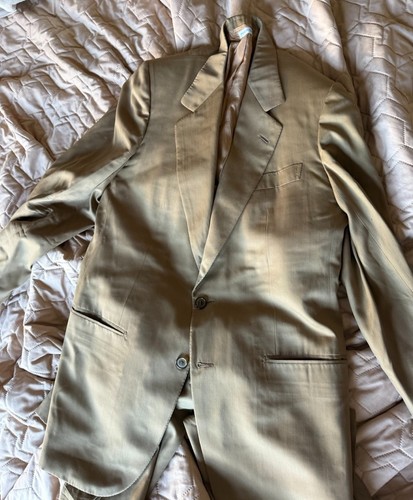 Tuta brioni lana oliva - tuta,