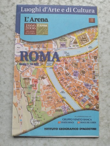 Cartina roma luoghi - cartina, d'arte