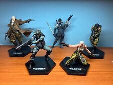 LOTTO 5 MINI FIGURE METAL GEAR SOLID 2 - KONAMI FIGURE COLLECTION
