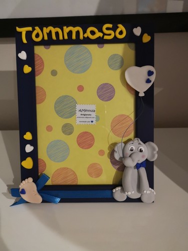 Cornice regalo con elefante - regalo, o