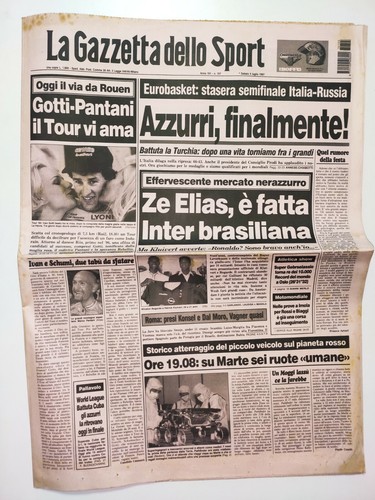 Gazzetta dello sport luglio - 5,