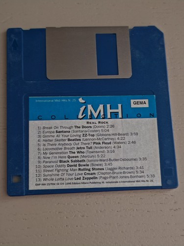 Floppy disk midi - disk,