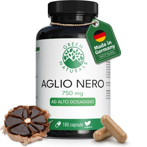 Aglio nero fermentato 750 - aglio, mg