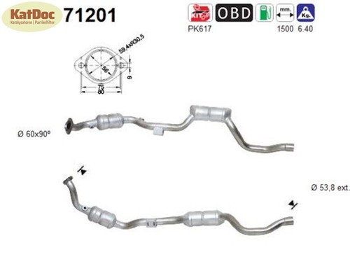 Catalizzatore per mercedes - ✅,