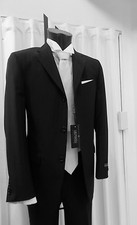 ABITO SPOSO T 48 FIRMATO CARLO PIGNATELLI ELEGANTE  SUIT GROOM WEDDING DESIGNER 
