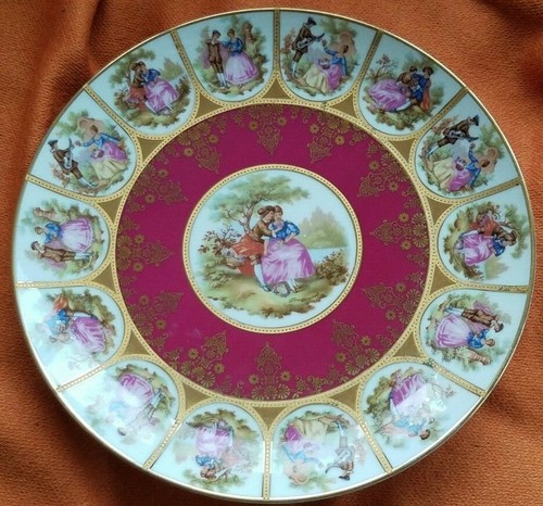 Piatto firmato fragonard - piatto,