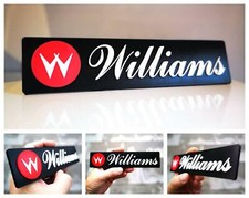 Williams logo 3D / espositore