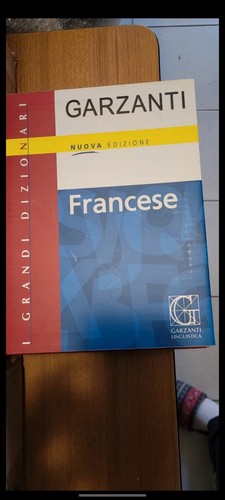 Dizionario francese garzanti - francese,