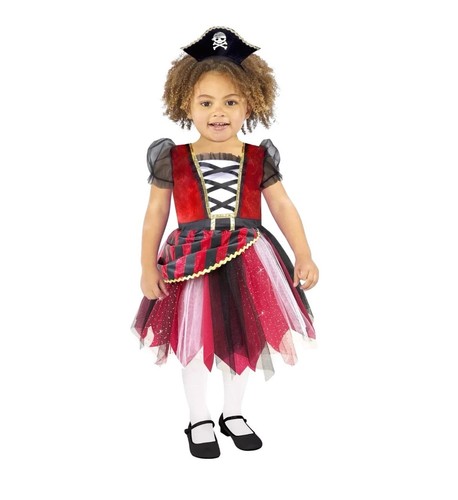 Costume pirata bambina vestito