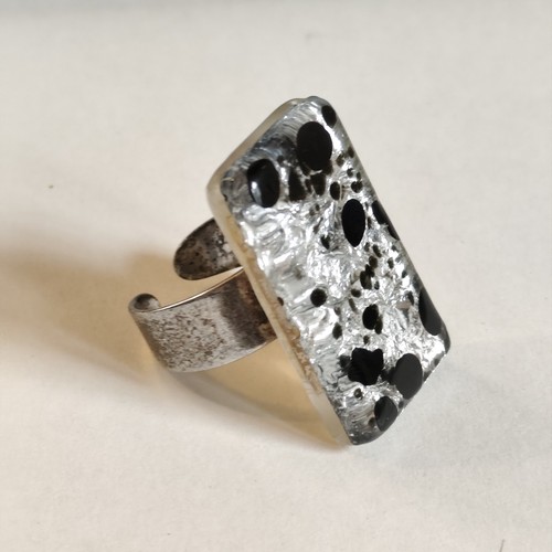 Anello vetro murano - vetro, vintage