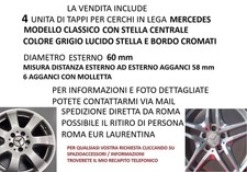 4 TAPPI COPRIMOZZO 60mm STELLA