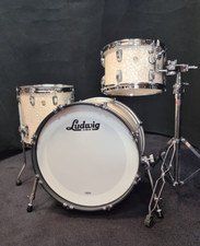 Ludwig USA Drumset Classic Maple Vintage White Marine Pearl batteria L84023AX