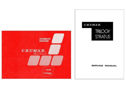 Crumar trilogy service - trilogy, manual