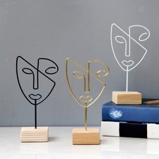Figure Face Sculture astratte