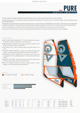 Windsurfing sail Gaastra