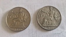 2 Monete Regno d'Italia Buono