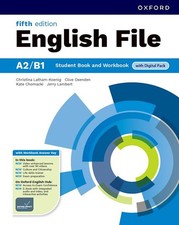 ENGLISH FILE A2-B1 (STUDENT'S BOOK + WORKBOOK WITH KEY + DIGITAL PACK  -
