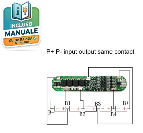 15a 21v bms pcm - 18.5v,