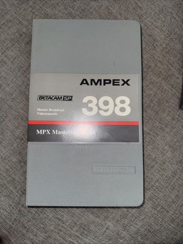 Ampex 398 bc90ml mastering - ampex,