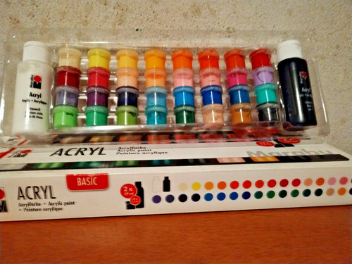 Set colori acrilici - set,