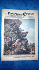 La Domenica del Corriere 13 agosto 1944 WW2 Pola -Aviazione Manica - G.d'Aragona