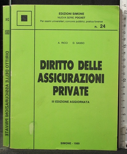 Diritto delle assicurazioni - diritto,