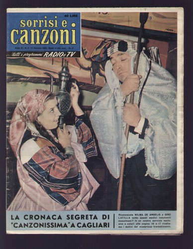Sorrisi 1960 renato rascel - 3/1960,