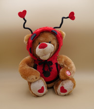 VALENTINES BEAR LADYBUG PLUSH