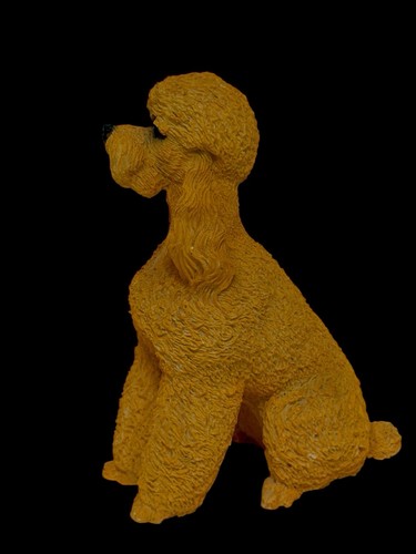 Statuina barboncino albicocca - statuina,