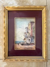 Case sul mare olio su - mare”,