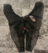 VICTORIA'S SECRET BLACK MESH