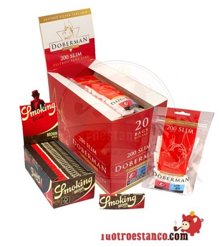 3000 cartine smoking brown - 3000,